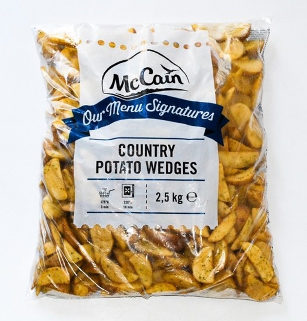Patate Spicchi Country con Erbe McCain: Il Contorno Rustico che Conquista!