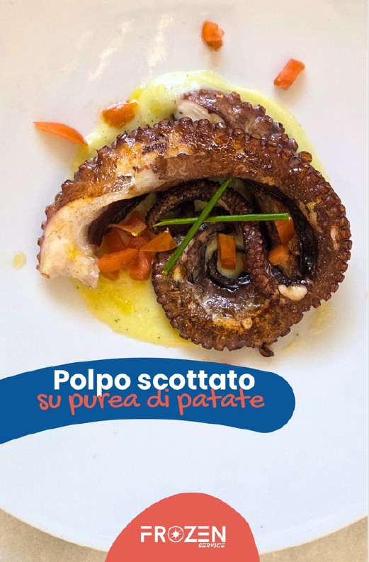 Tentacolo di Polpo Scottato